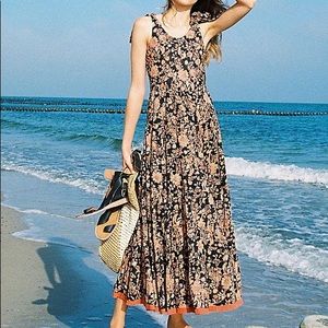 Free People Kikas Tiered Maxi Dress